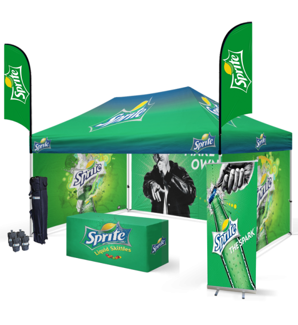 MESA PUBLICITARIA PLEGABLE TIPO MALETA 180*75*74 CMS