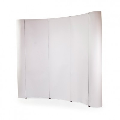 PANEL ARAÑA PAI CURVO DOBLE GRAFICA 3 CUERPOS (210*230 CMS)